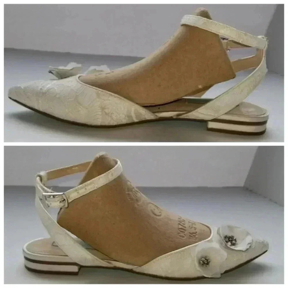 Bestsey Johnson flats pointed toe SB WILLA SIZE 6 - Picture 1 of 8